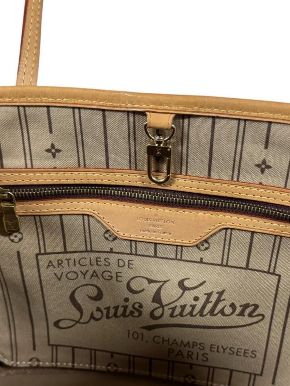 Louis Vuitton Neverfull PM Monogram Tote Canvas Brown - Picture 7 of 10